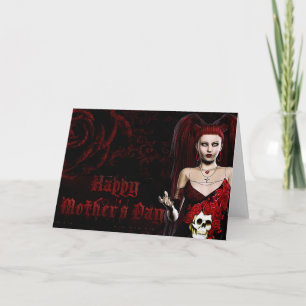 Dark Gothic - Fantasy Mother's Day Card