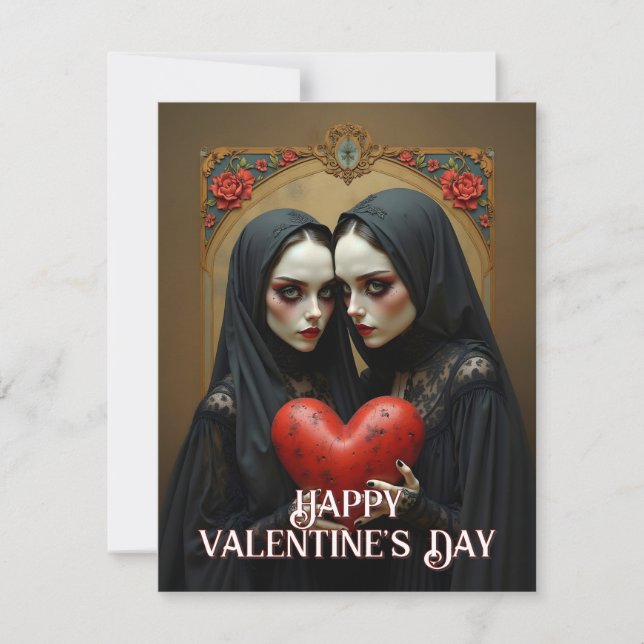 Dark Gothic Lovers with Crimson Heart (Front)