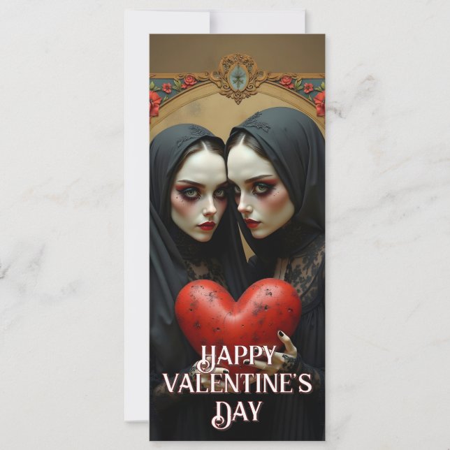 Dark Gothic Lovers with Crimson Heart (Front)