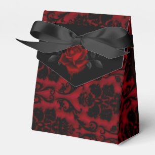Dark Gothic Rose Favour Box