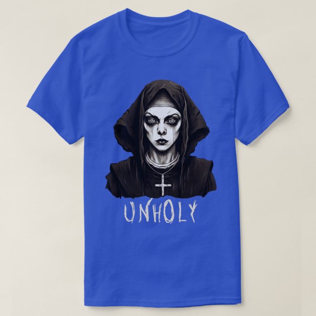 Dark Gothic Satanic Unholy T-Shirt (Design Front)