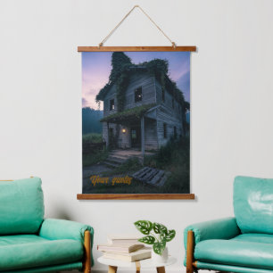 Dark Gothic Twilight Horror Hanging Tapestry