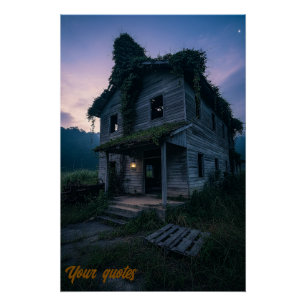 Dark Gothic Twilight Horror Poster