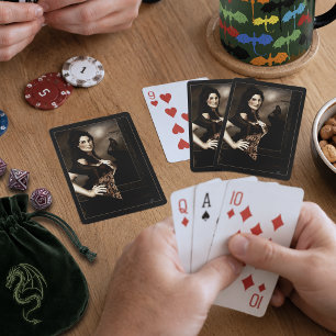 Dark Gothic Vampire Blood Werewolf Love Fantasy Playing Cards