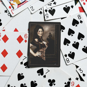 Dark Gothic Vampire Blood Werewolf Love Fantasy Playing Cards