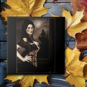 Dark Gothic Vampire Blood Werewolf Love Fantasy Tile