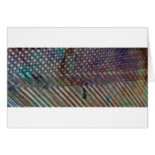 Dark Gray Abstract Art Card