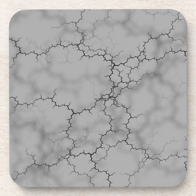 Dark Gray Marble Coaster (Front)