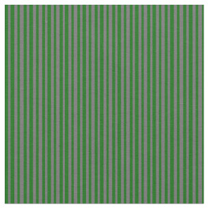 Dark Green and Dim Grey Coloured Lines Fabric