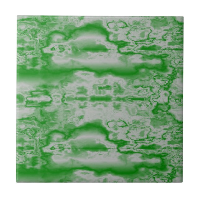 Dark green and grey marble tile (Front)