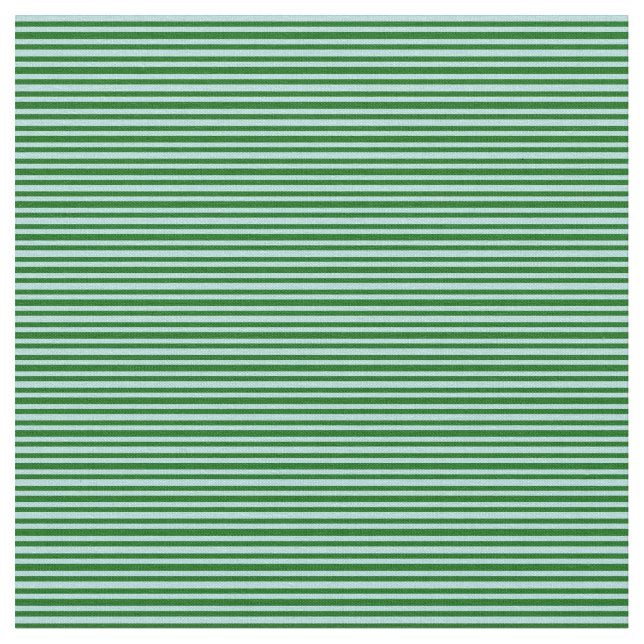 Dark Green and Powder Blue Coloured Pattern Fabric (Close Up)