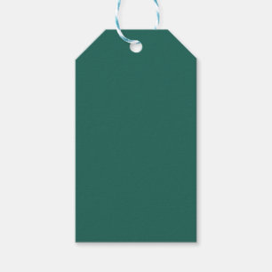 Dark green blue(solid colour) Gift Tags