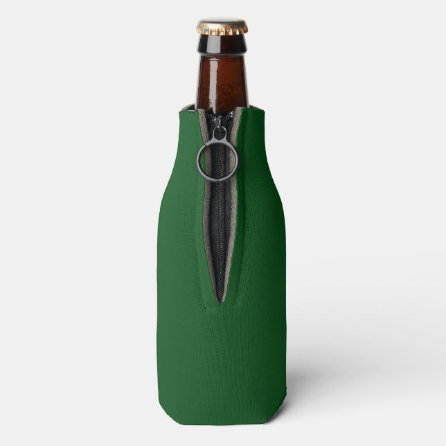 Dark Green Bottle Cooler (Bottle Back)