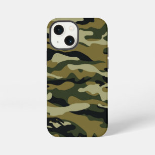 Dark Green Camo iPhone 13 Mini Case