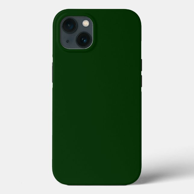 Dark Green Case-Mate iPhone Case (Back)
