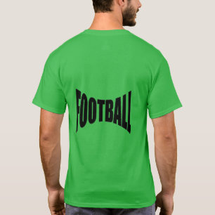 Dark green clover T-shirt for men FOOTBALL