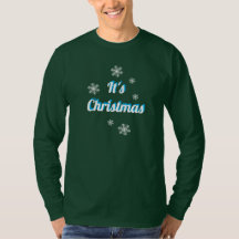 Dark green colour sweatshirt for Christmas T-Shirt