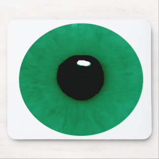 Dark Green Eyeball Mousepad