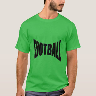 Dark green FOOTBALL T-shirt