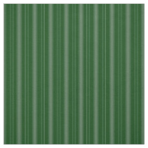 Dark Green & Light Green Thick and Thin Stripes Fabric
