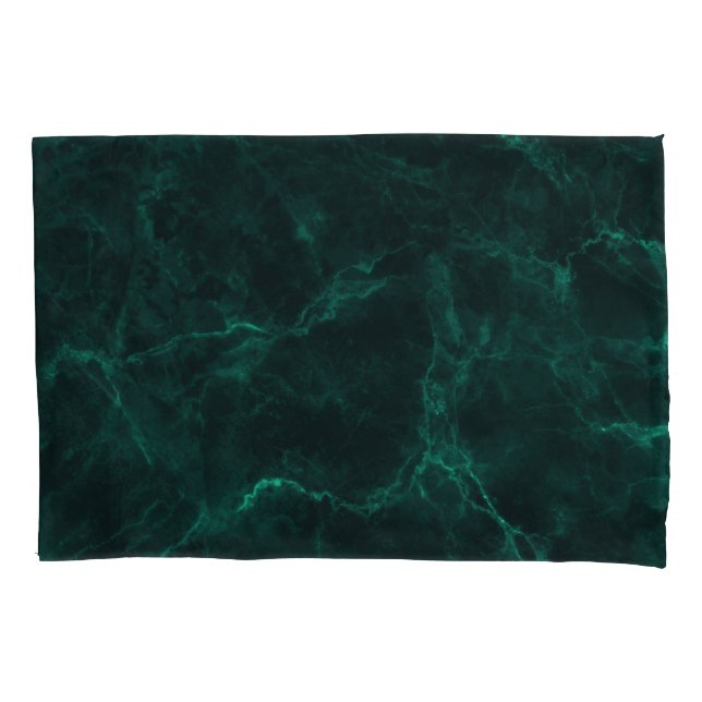 Dark green marble, seamless texture. pillowcase (Front)