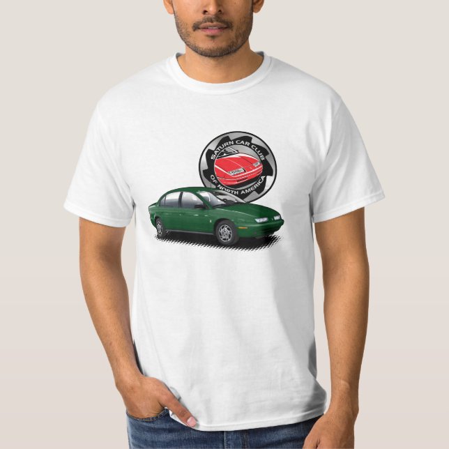 Dark Green Saturn SL2 SCCNA t-shirt (Front)