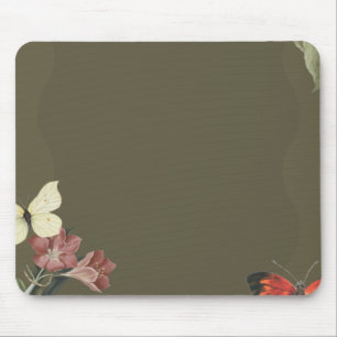 Dark Green Simple Mouse Pad