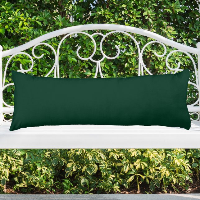 Dark Green Solid Colour Body Cushion (Creator Uploaded)