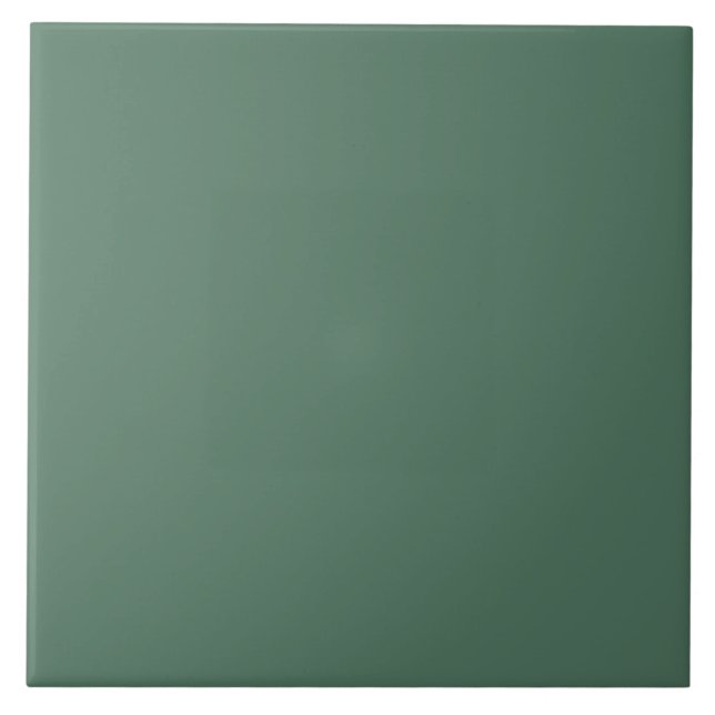 Dark Green solid colour Light Switch Cover Tile (Front)