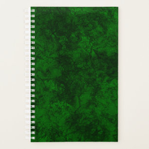 Dark green texture textured suede marble granite s planner