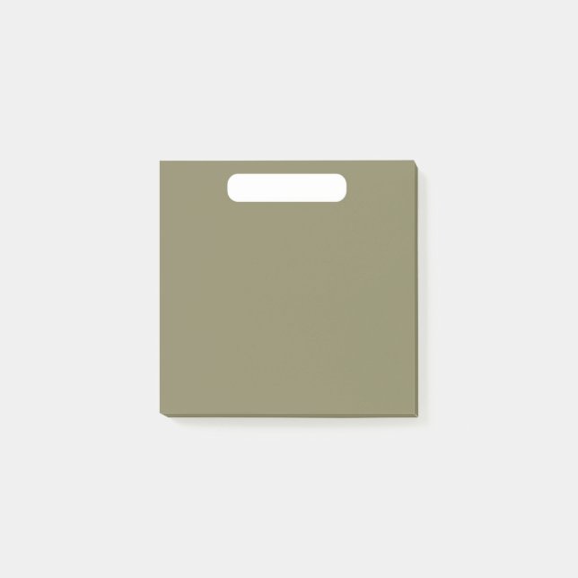 Dark Green To-Do List  Post-it Notes (Front)