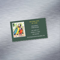 Dark Green Veterinary/ Animal Pet Store Parrots