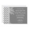 Dark Grey Chevron; Tropical Palm