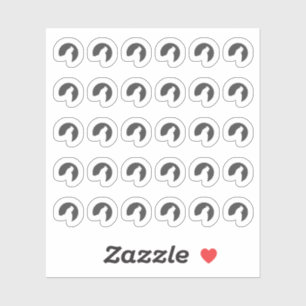 Dark Grey Chicken Wedding Place Cards Meal Choice