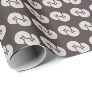 dark grey classic wrapping paper for all occasions