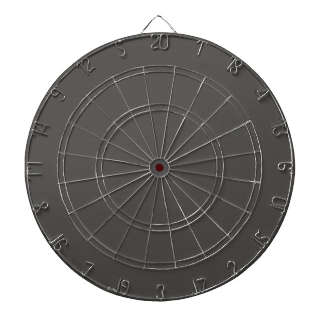 Dark Grey Dart Board (Front)
