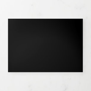 Dark Grey,Davy Grey,Diesel, Tri-Fold Card