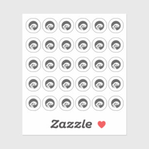 Dark Grey Fish Wedding Place Cards Meal Choice