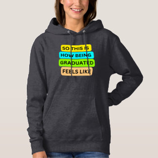 Dark grey hoodie sweater T-Shirt SO_THIS_IS_HOW_BE