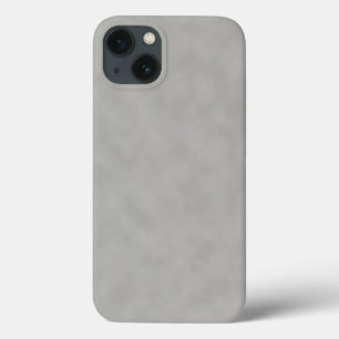 Dark Grey Parchment Texture Background iPhone 13 Case