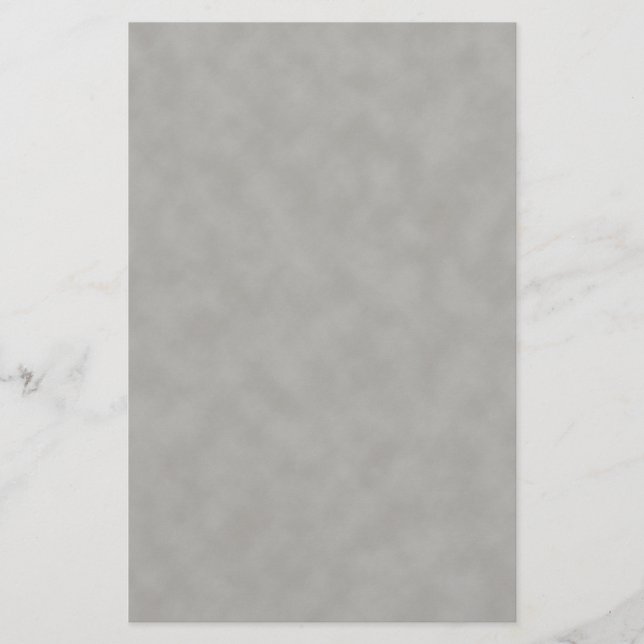 Dark Grey Parchment Texture Background Stationery (Front)