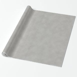 Dark Grey Parchment Texture Look Wrapping Paper