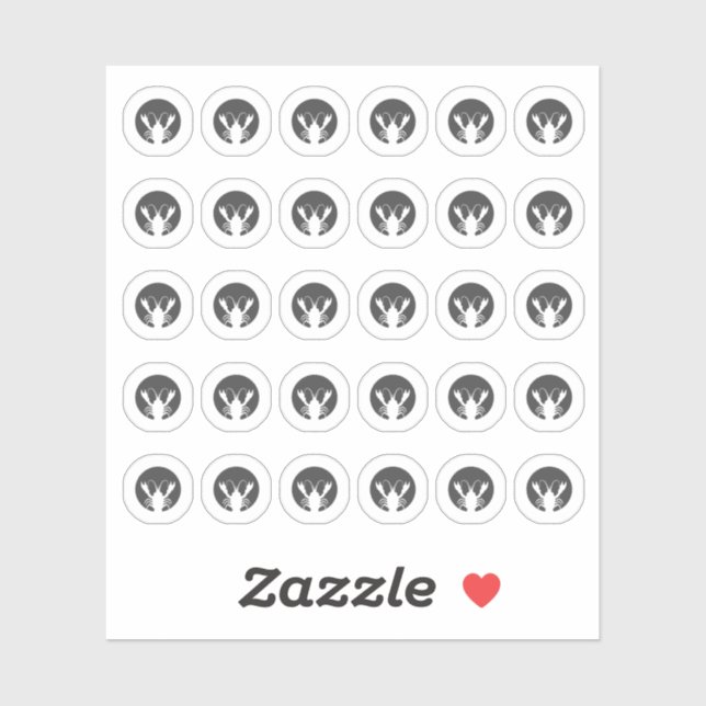 Dark Grey Seafood Wedding Place Meal Choice  (Sheet)