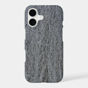 Dark Grey Steel Wool Texture