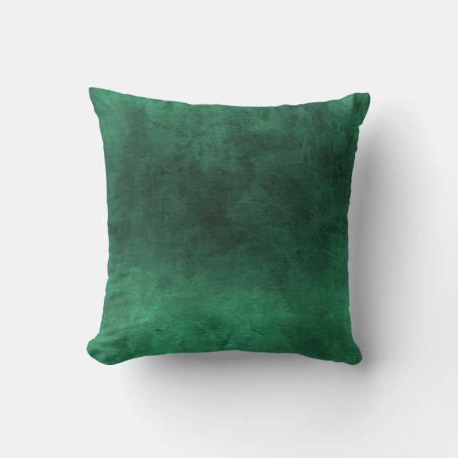Dark Grunge - Green Cushion (Front)