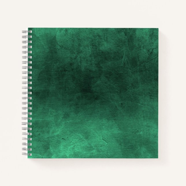 Dark Grunge - Green Notebook (Front)