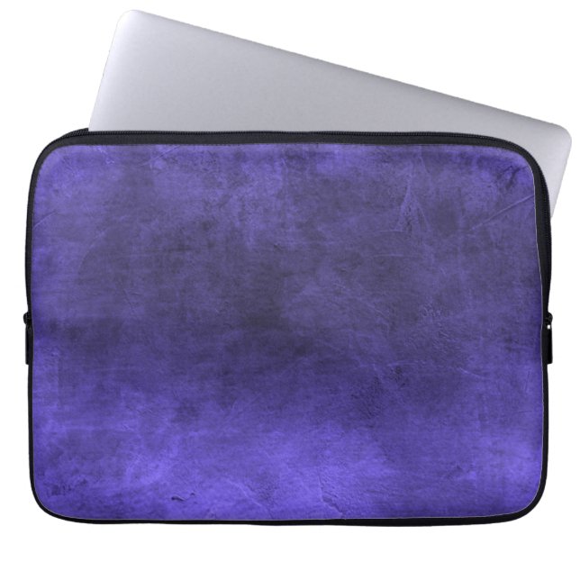 Dark Grunge - Indigo Laptop Sleeve (Front)