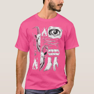 Dark Grunge Occult Gothic Goat Evil Witchcraft Gru T-Shirt