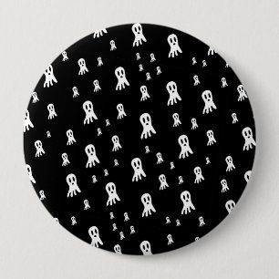 Dark Halloween Ghosts 10 Cm Round Badge