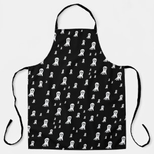 Dark Halloween Ghosts Apron